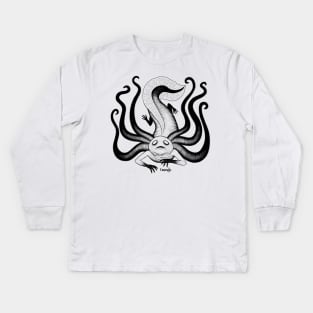 Axolotl Kids Long Sleeve T-Shirt